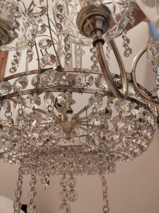 Candeeiro de teto antigo.