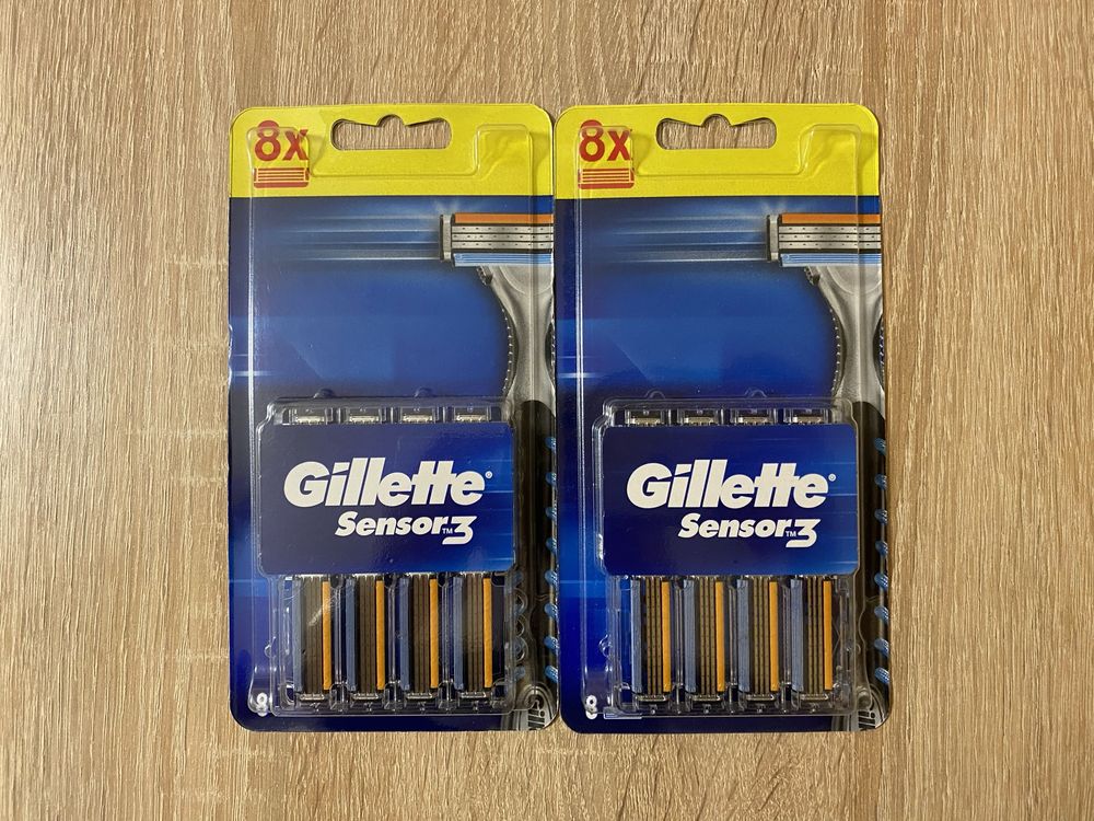 16 zapasów do maszynki do golenia Gillette Sensor 3 new