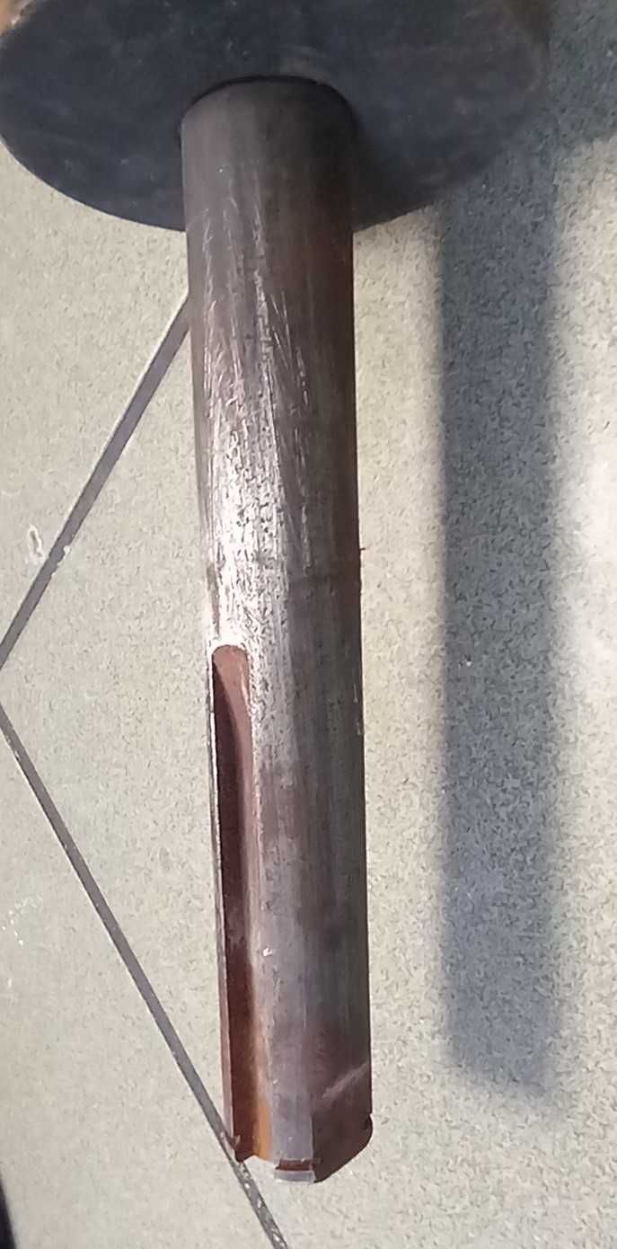 Ślimak do kotła podajnika stalowy na klin długość 71 cm