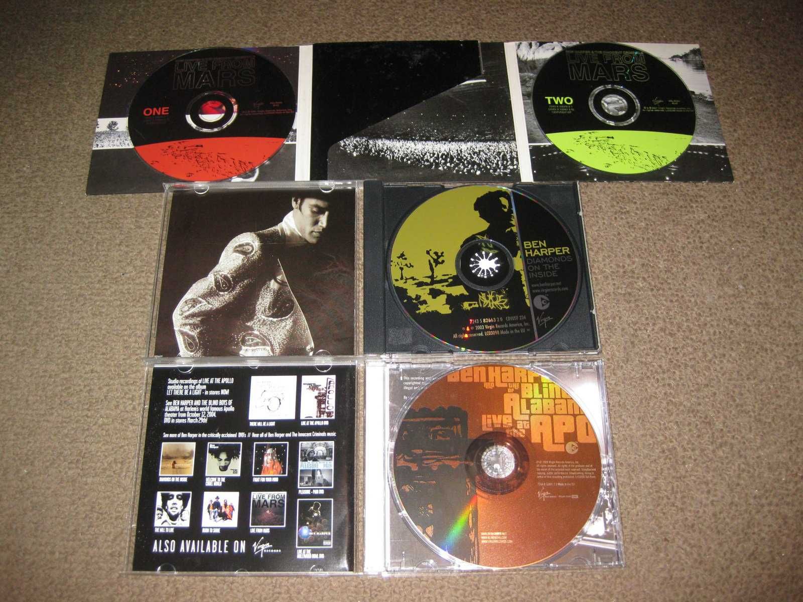 6 CDs do "Ben Harper" Portes Grátis!