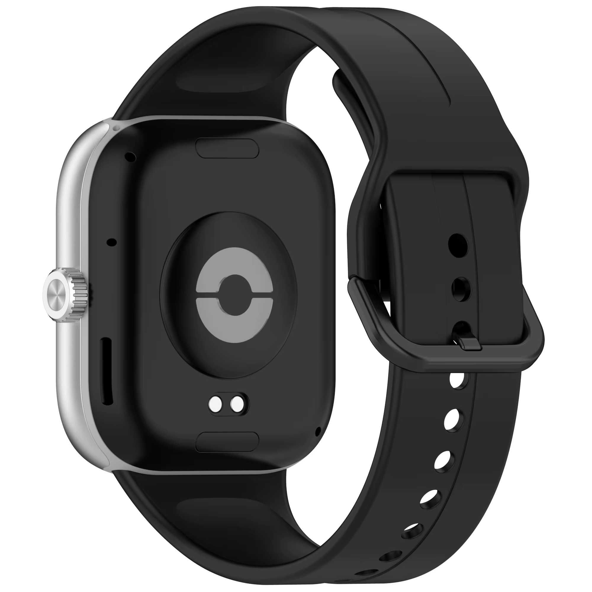 Braceletes pretas em silicone Swatch Xiaomi Redmi 5 (NOVAS)