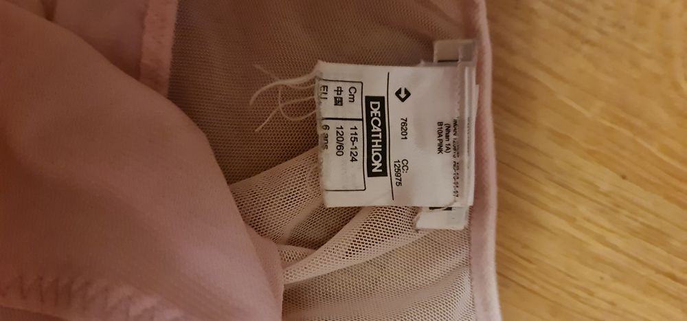 Roupa ballet rosa 6 anos