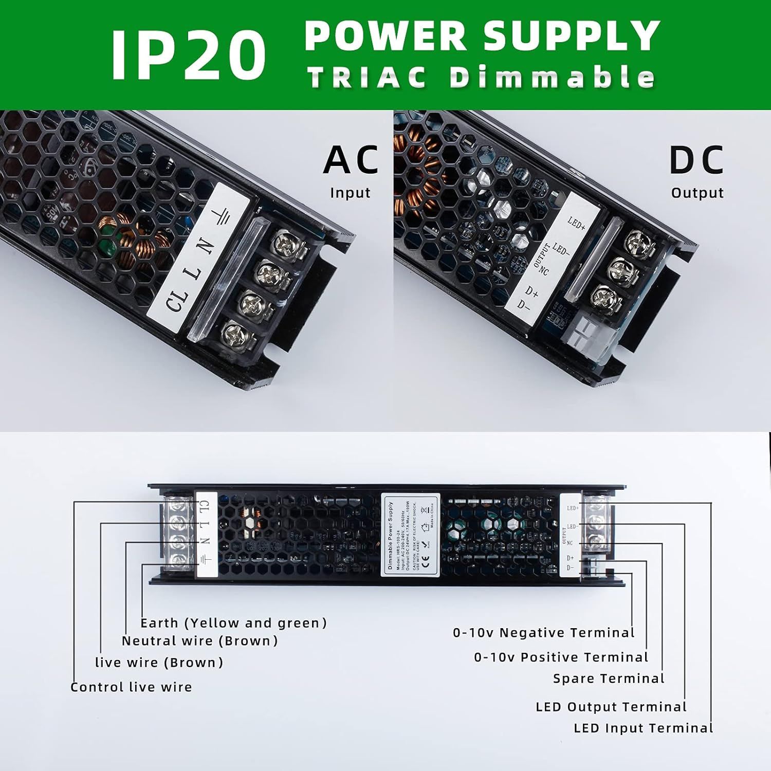 Zasilacz, transformator LED 24V 100W