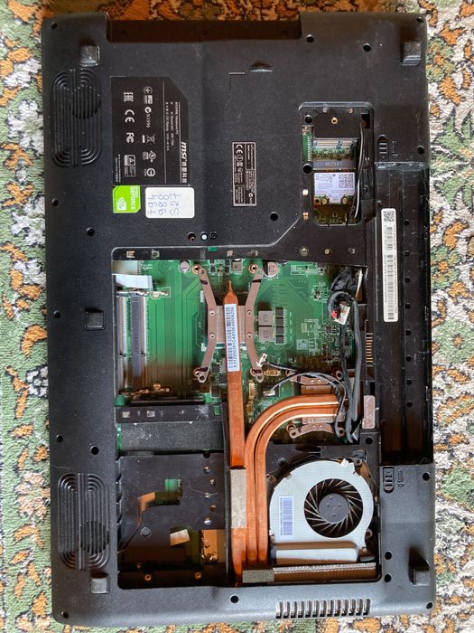 Laptop msi leopard pro gp70 2PE i7 matryca części obudowa