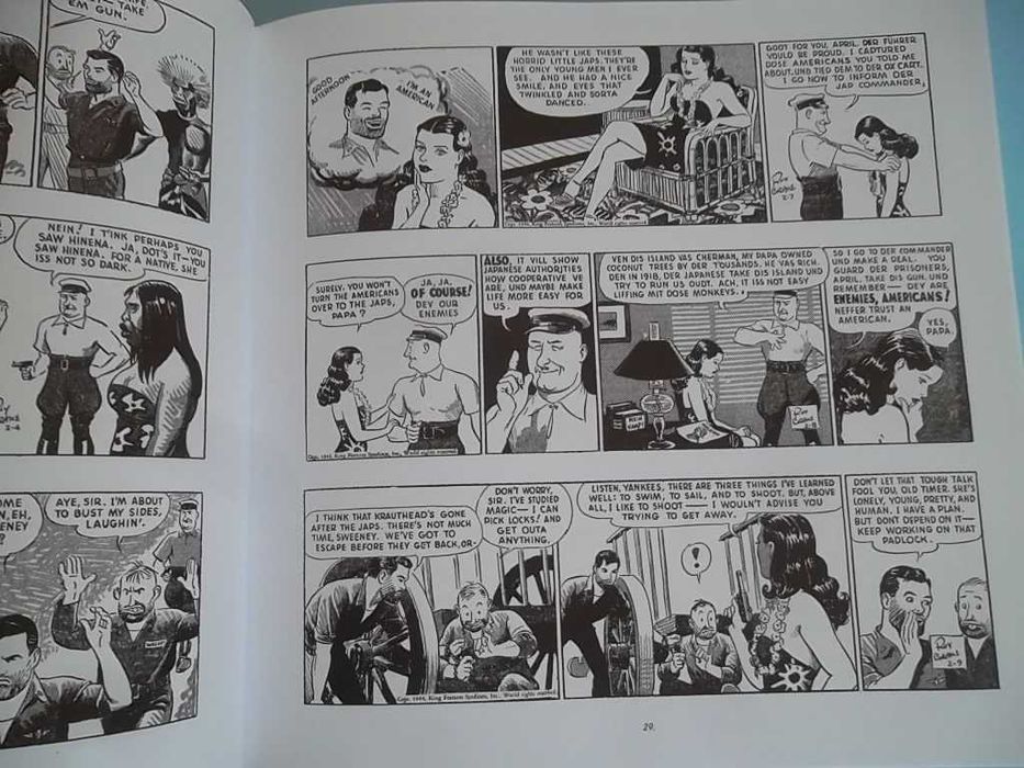 Buz Sawyer : The War in the Pacific , por Roy Crane.