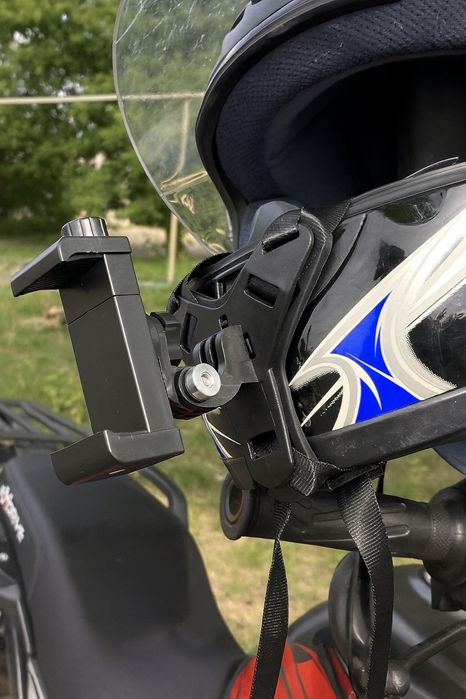 Кріплення для телефона на шолом