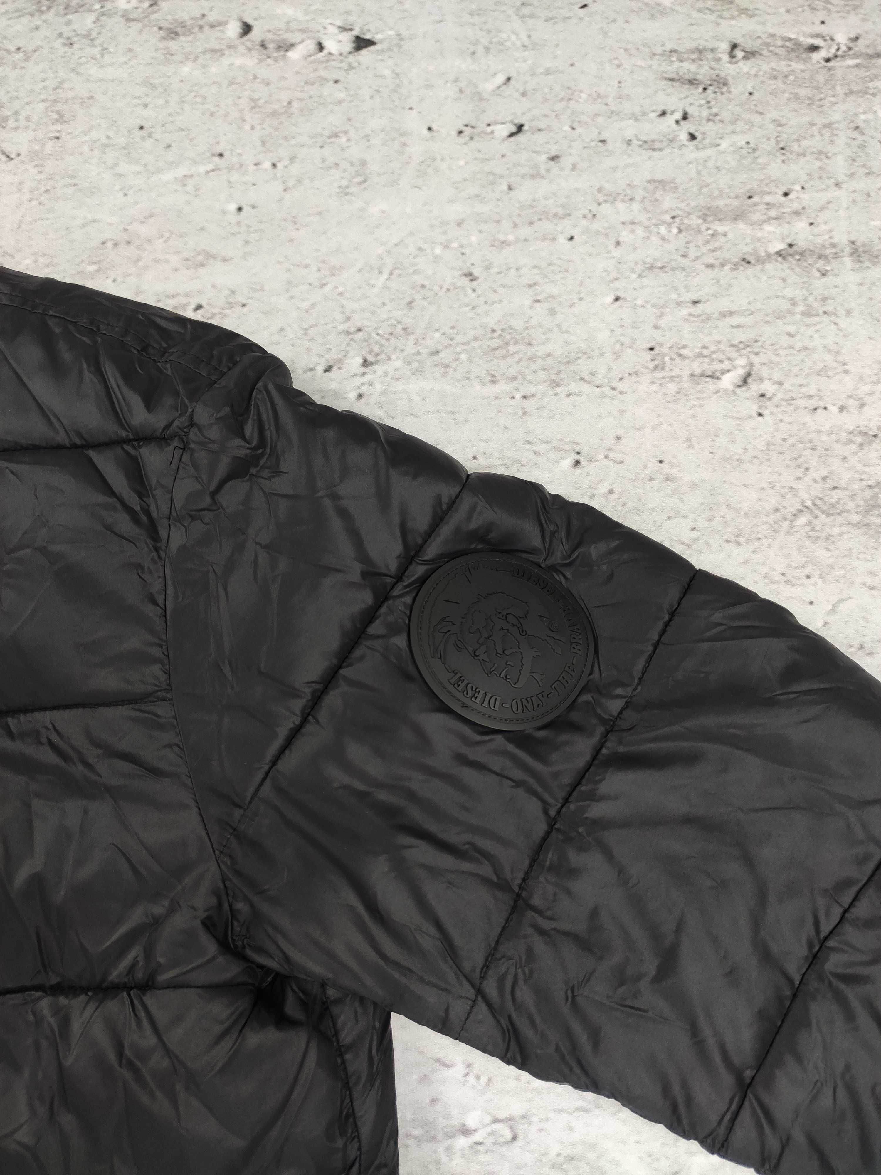 Kurtka puchowa Diesel czarna męska zimowa r. XL