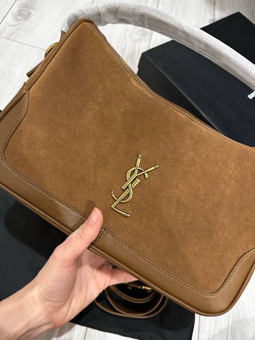 Torebka ysl zamsz naturalny