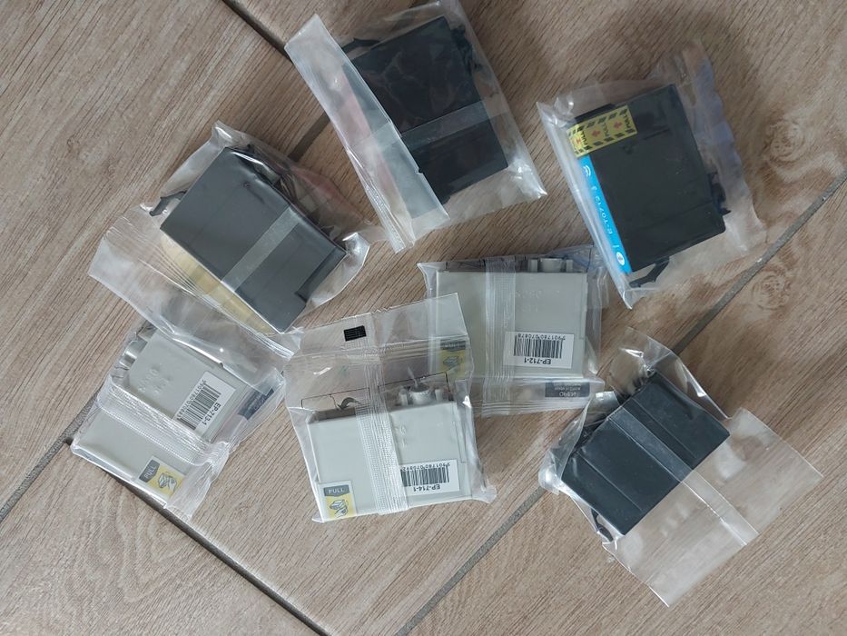 Tusze do drukarki Epson SX 200; T0712, T0713, T0714