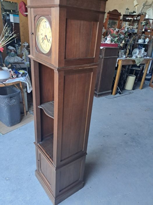 Relogio de pe em madeira vintage