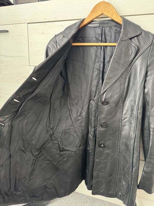 Жіночій базовий шкіряний жакет  куртка в стилі Massimo Dutti