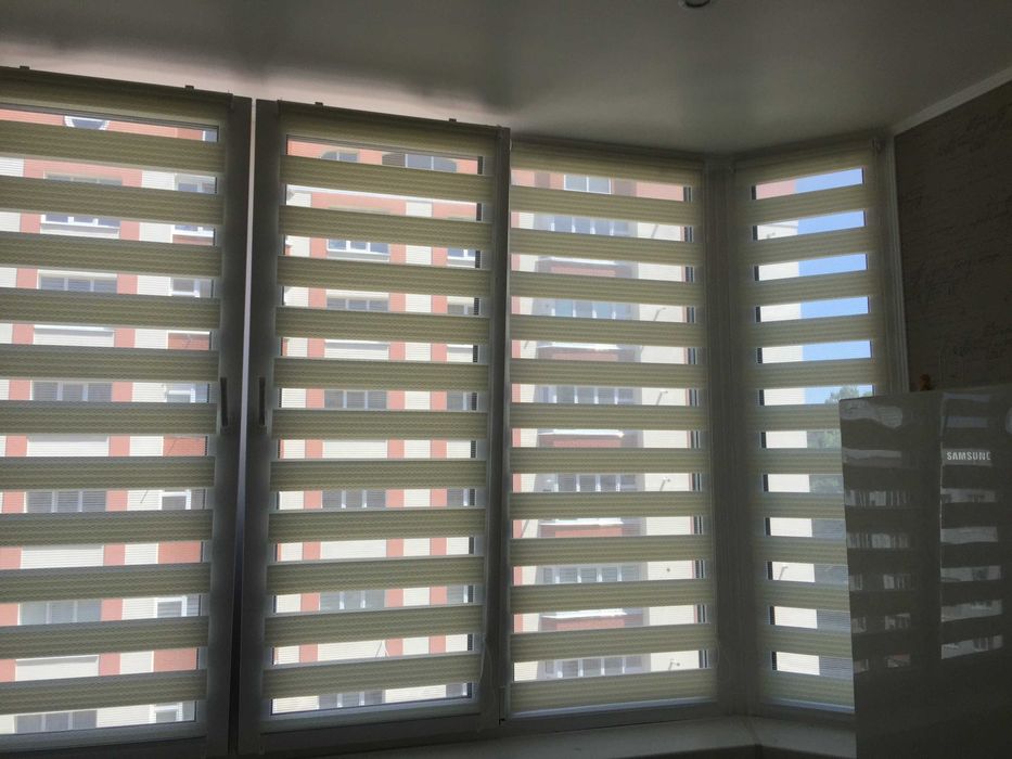 Жалюзі день ніч ролети блекаут