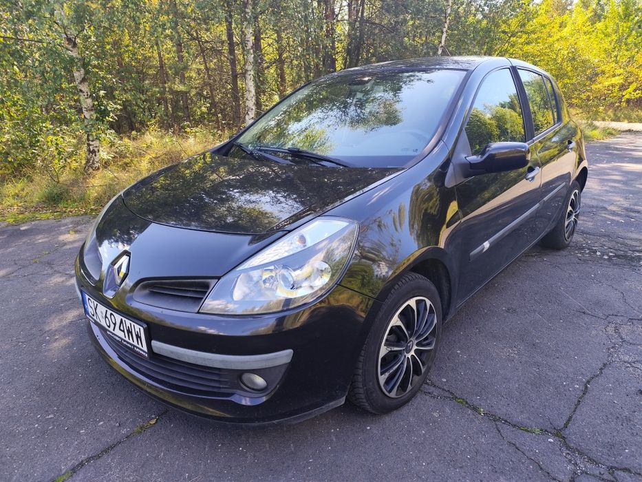 Renault Clio III 2007r, 1.2 benzyna, 5 drzwi, klimatyzacja, ładny stan