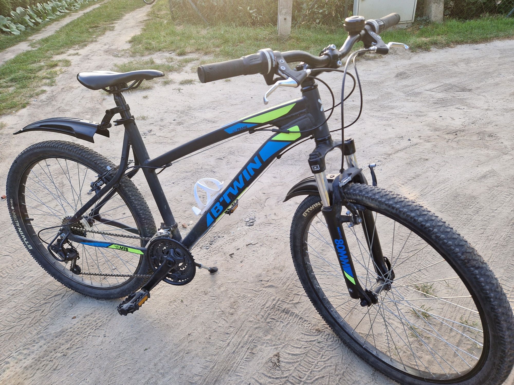 Piękny BTWIN ROCKRIDER 340/Aluminiowy Amortyzator Zadbany
