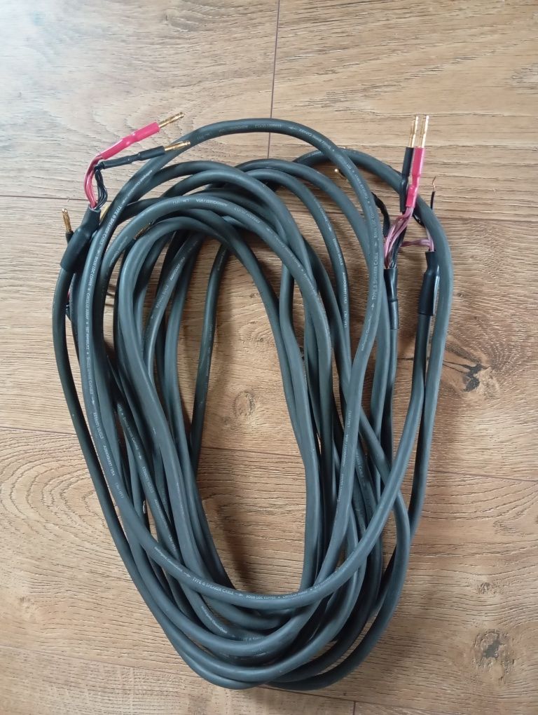Zestaw przewodów Nordost Red Dawn2 Audioquest Type 6 Qed XT 25 Bi-wire