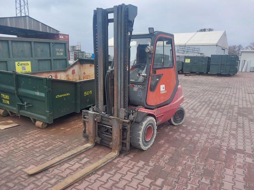 Linde  widłowy H30D Perkins 352 widlak sztaplarka