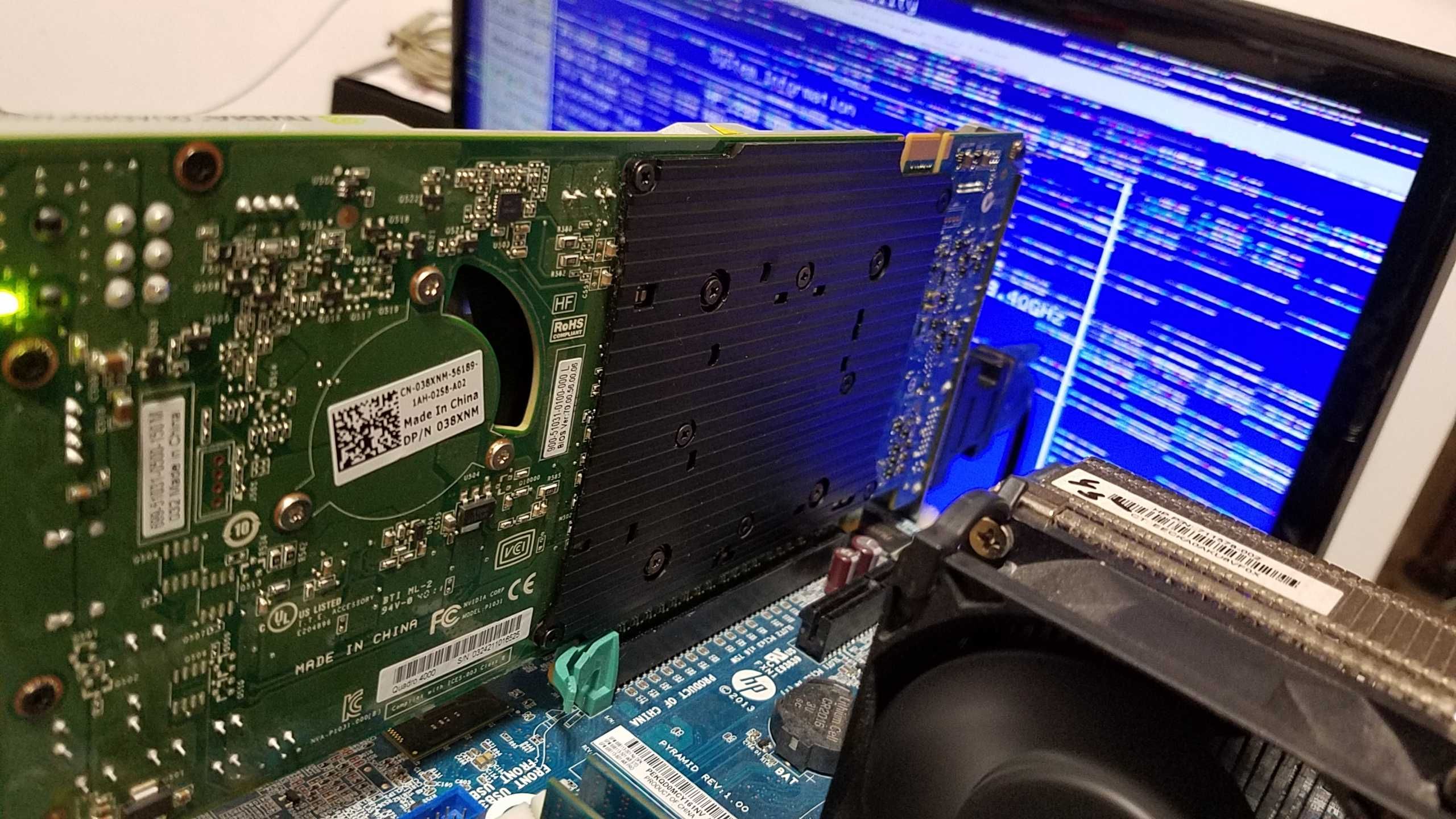 Nvidia Quadro 4000 (2GB GDDR5 / 256-бит/ 256 CUDA) під ремонт