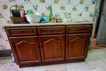 Móvel louceiro de cozinha