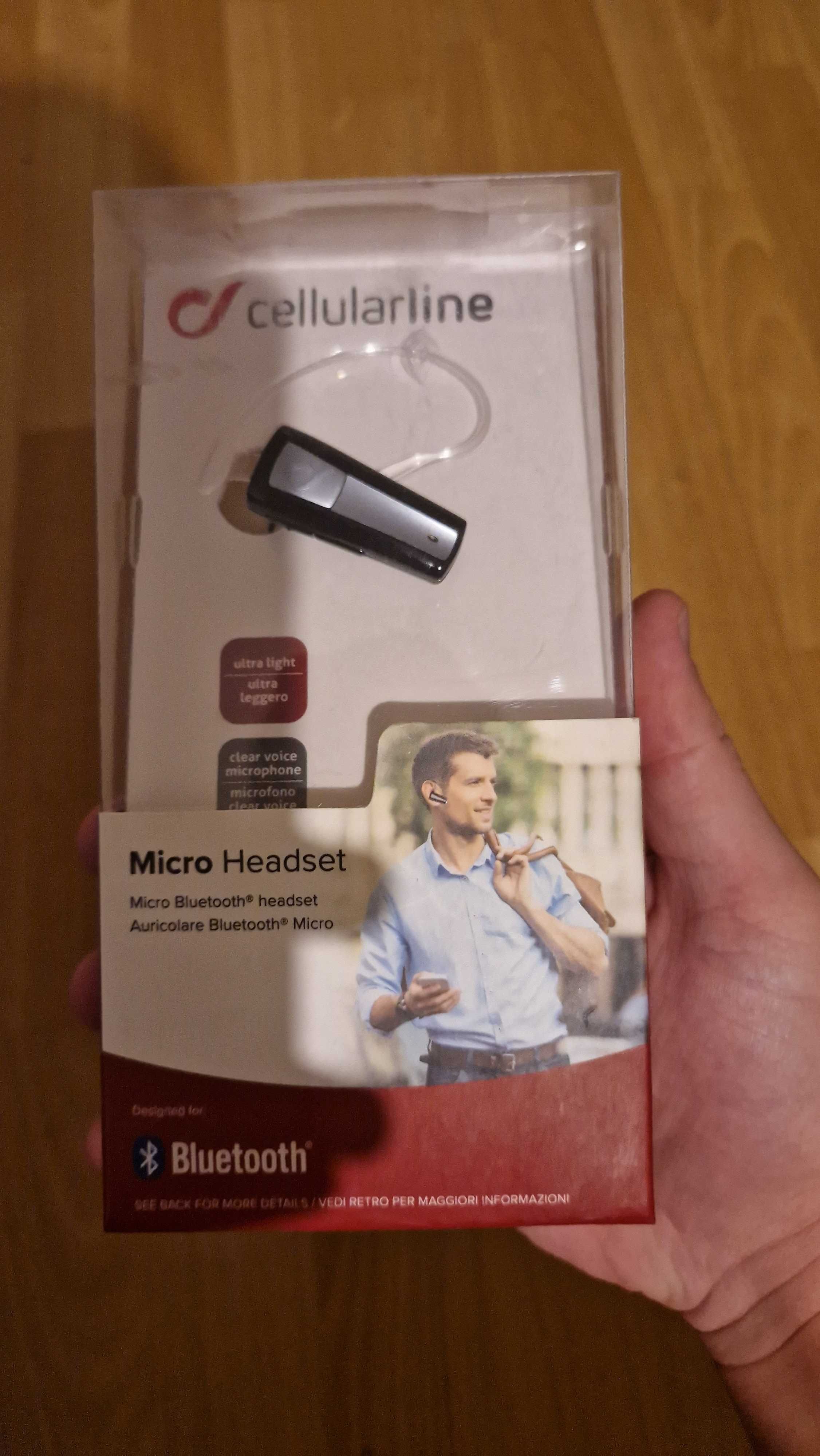 Słuchawka Bluetooth Cellularline Micro Headset Okazja!