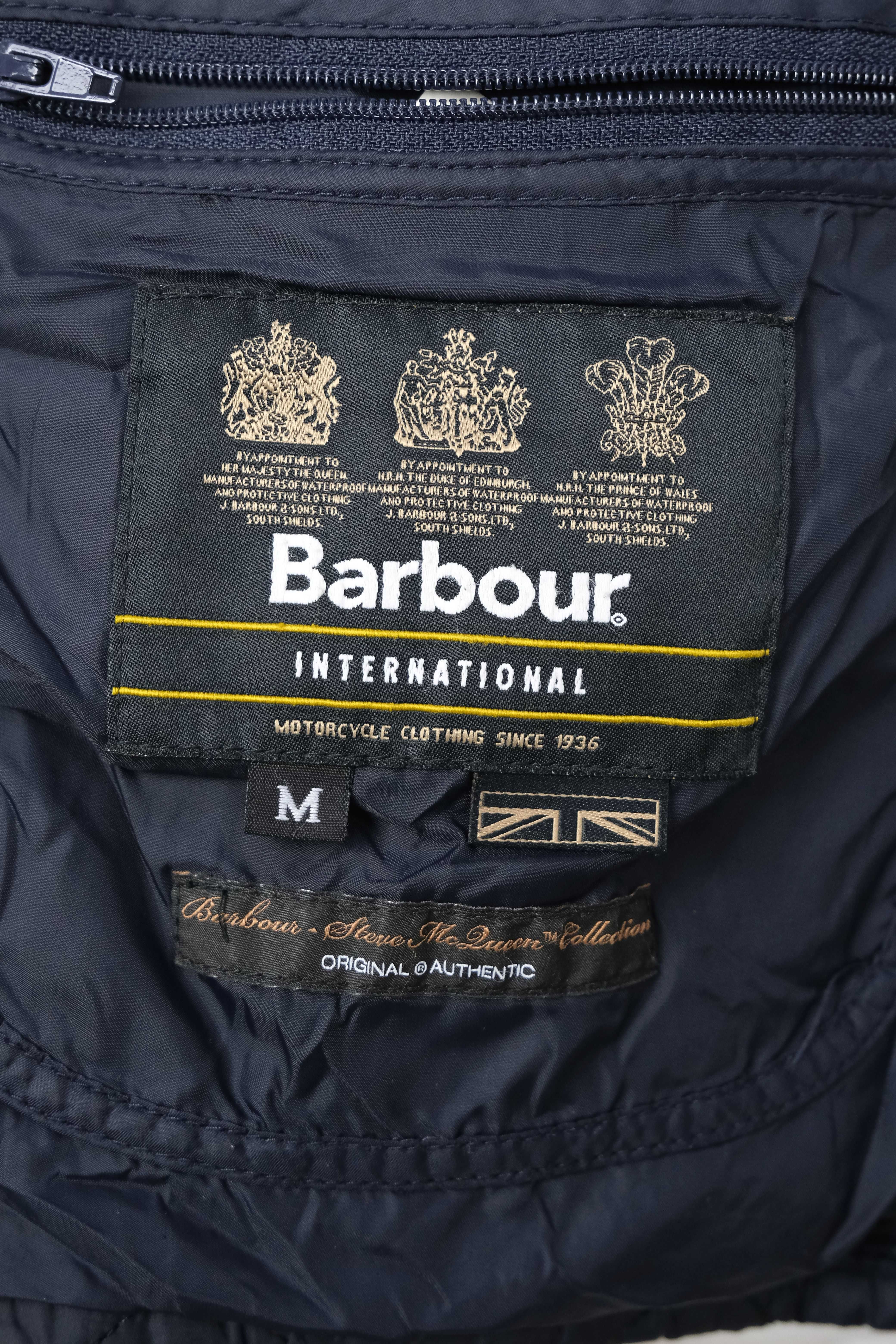 Barbour international Steve McQueen męska pikowana kurtka  r M