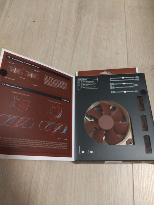 Кулер Noctua NH-U9S Chromax.Black (стан нового) + NF-A9 (новий)