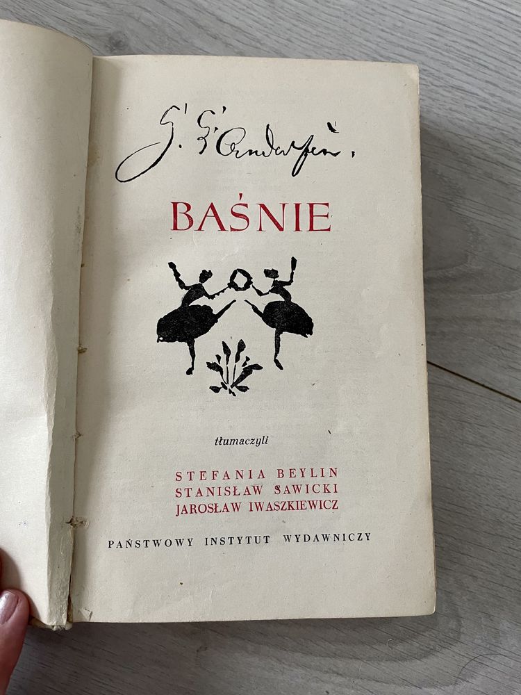Baśnie Andersena I wydanie