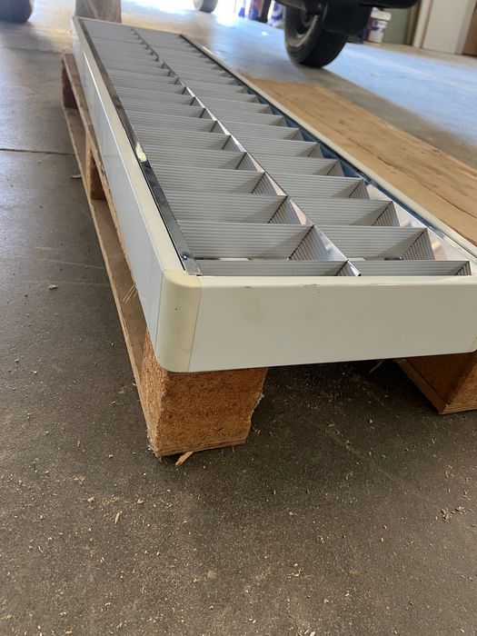 Armaduras duplas lâmpadas fluorescente led