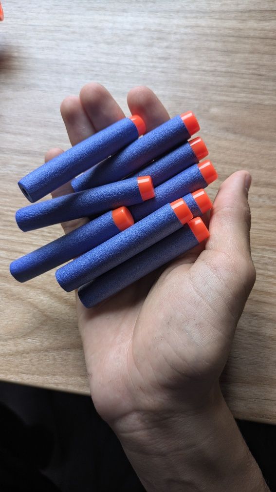 Pakiet 10 strzałek kompatybilnych z NERF - tylko 5 zł!