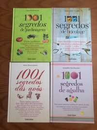 Livros colecção "1001 segredos"