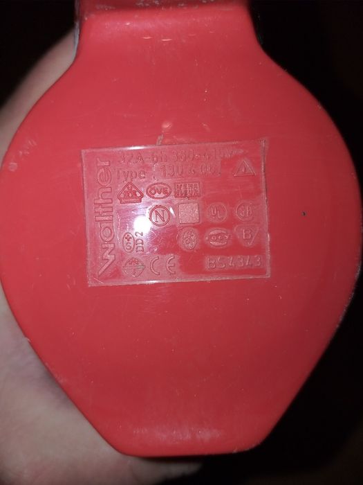 Настінна промислова розетка Walther BS4343 б.у.