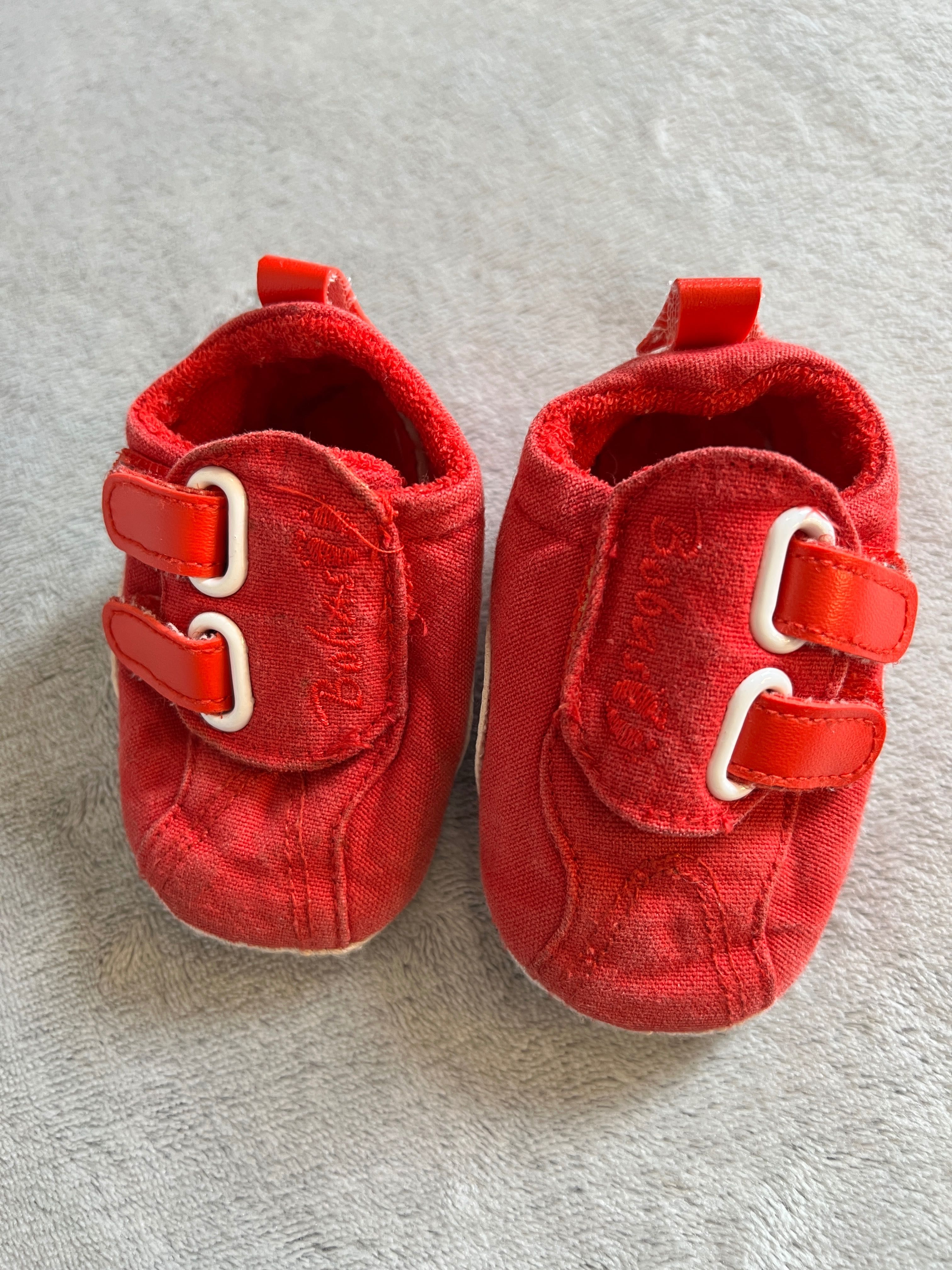 Buciki / buty niemowlęce czerwone