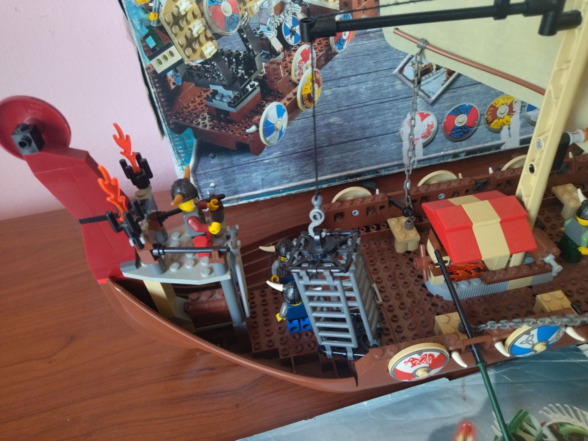 LEGO 7018 statek vikingów