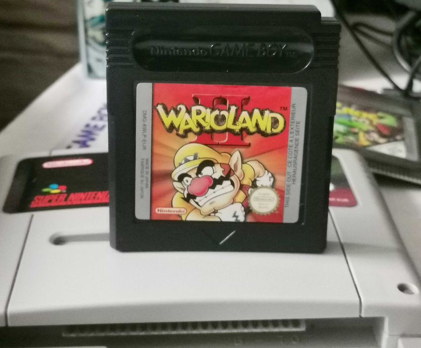 Wario Land 2na Nintendo Game Boy super gra, oryginalna, GB, GBC GBA SP
