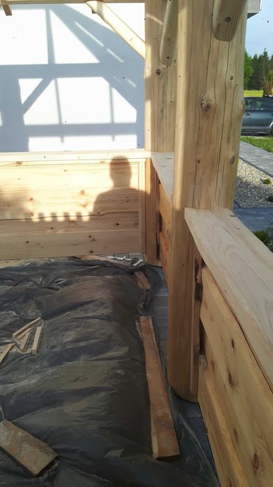 Altana ogrodowa, konstrukcja