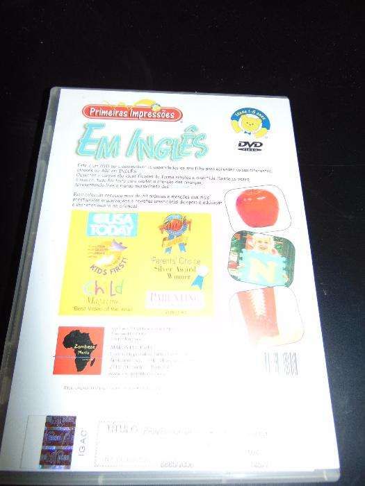 Primeiras Impressões em INGLÊS DVD Interactivo
