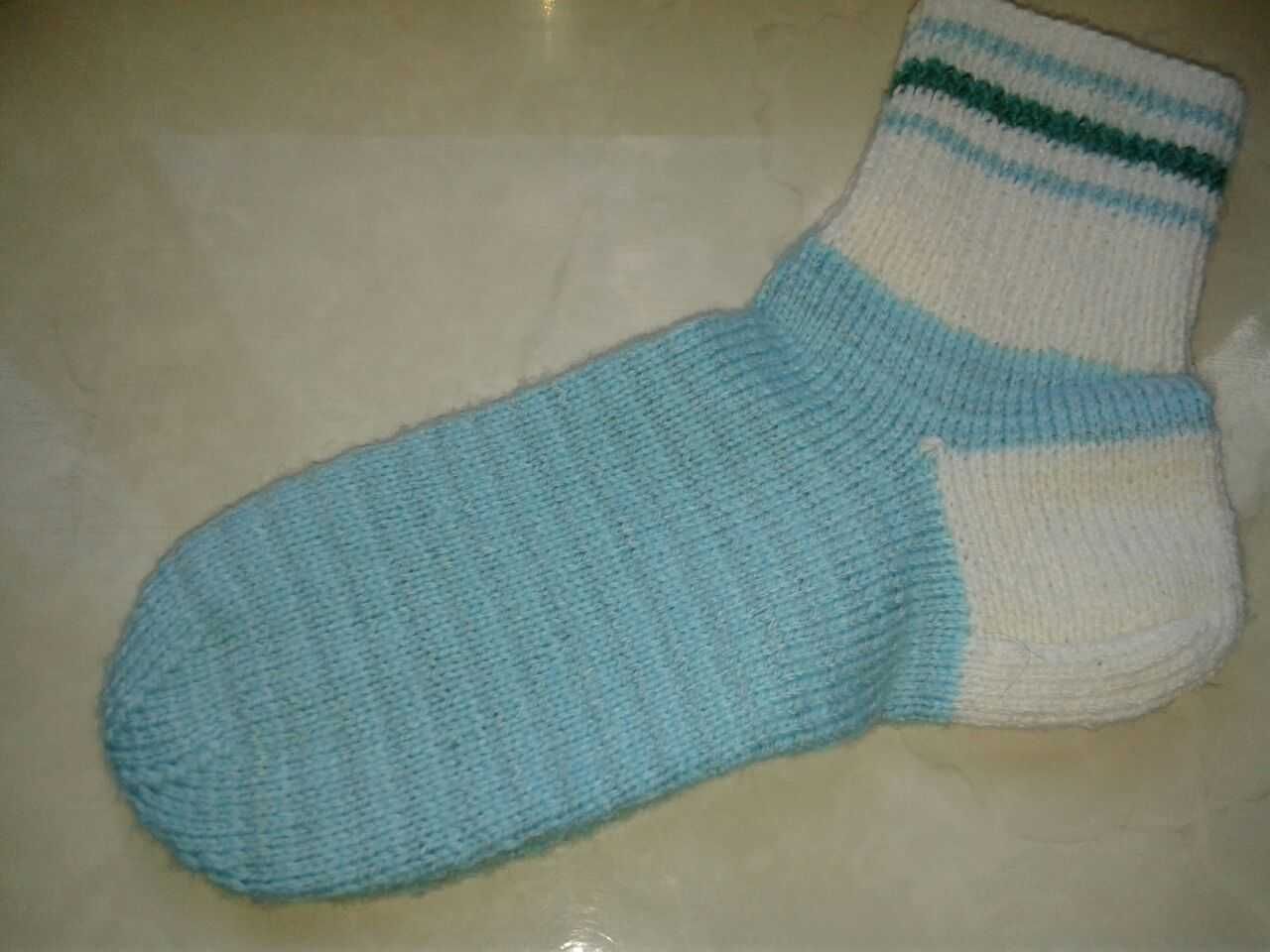 Теплые вязанные носки (36 -37рр)