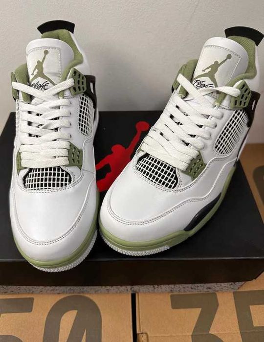 Buty meskie Mokasyny Jordan_4_retro_Seafoam R.45