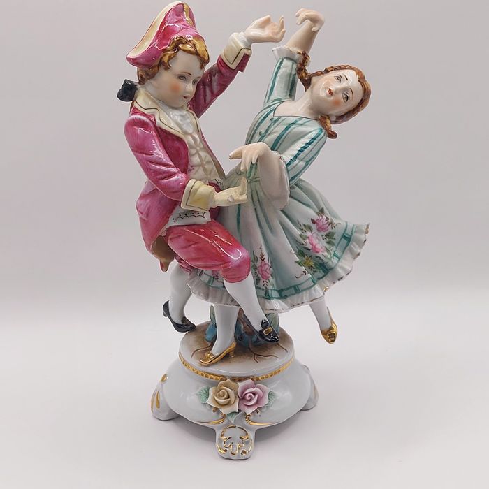 Figurka porcelana tańcząca para CDC Rokoko 1720-80