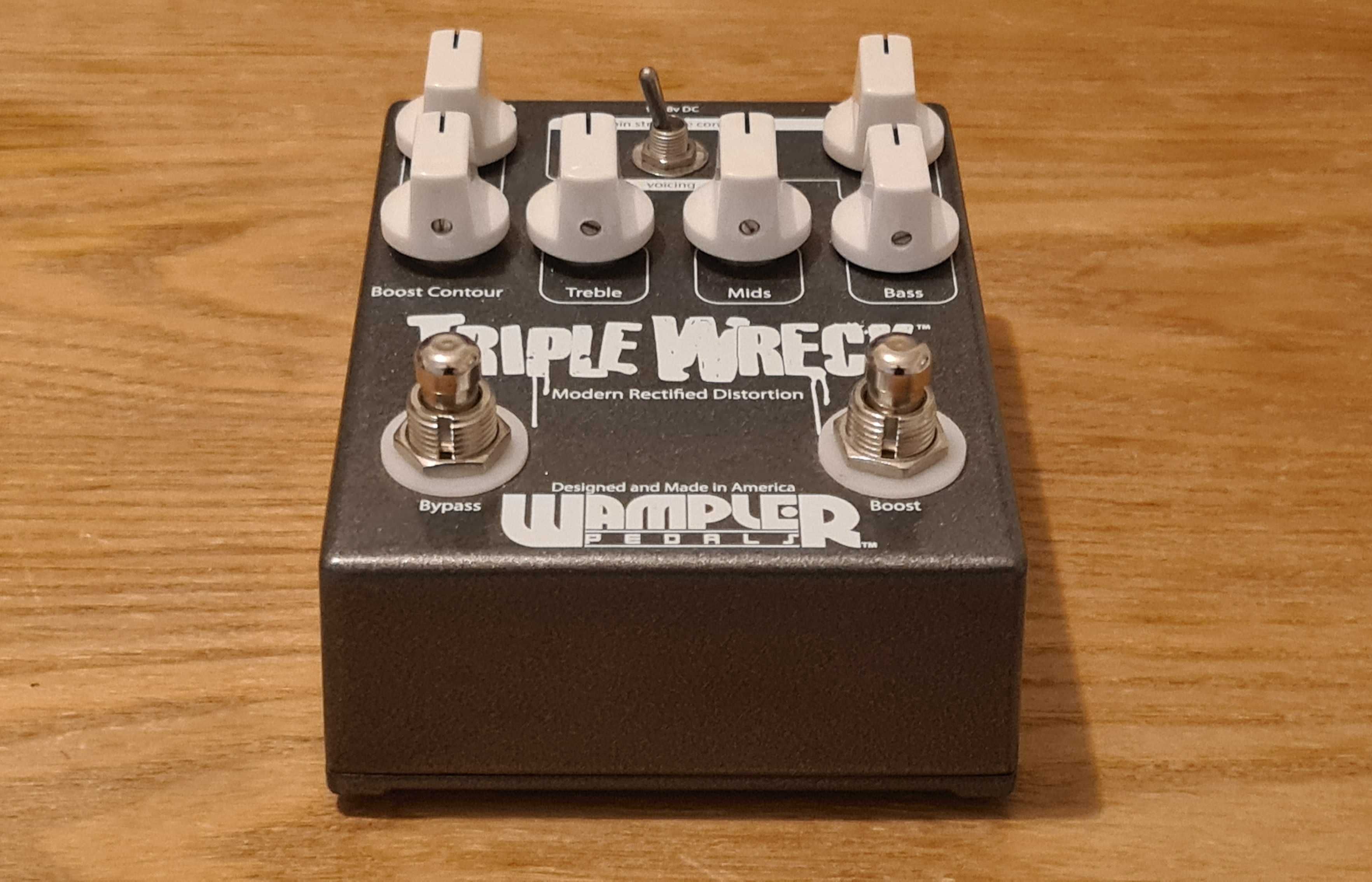 Wampler Triple Wreck V2 - pedal de distorção
