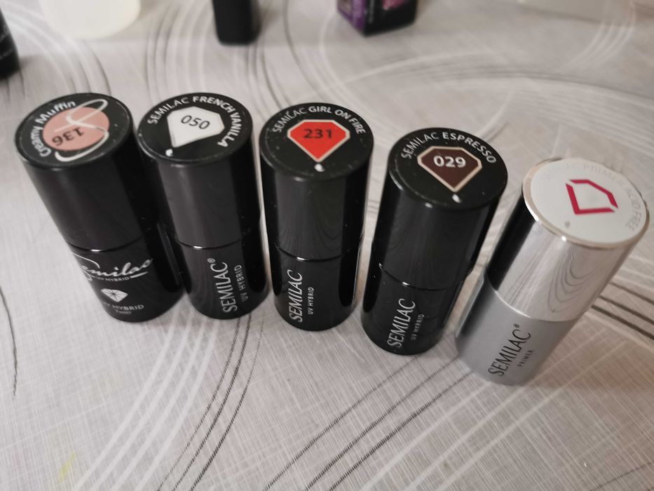 Lampa UV do manicure hybrydowego + gratisy