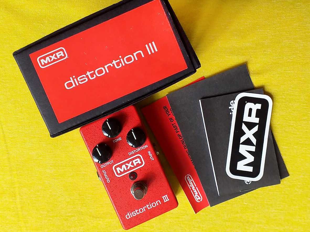 Педаль дисторшн MXR Distortion III