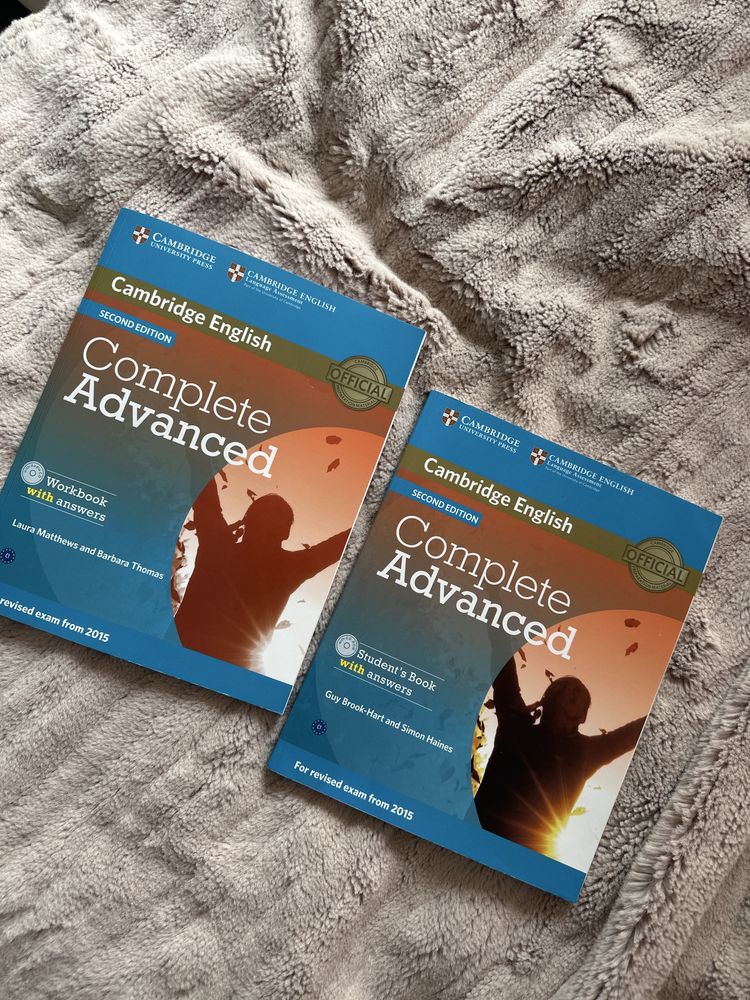 Cambridge Engish Complete Advanced C1 student book + workbook