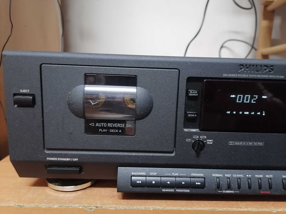 Magnetofon Philips 70FC/930  dwukasetowy casette deck