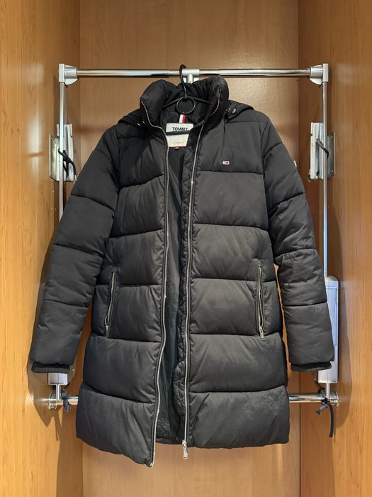 Пуховик зимова куртка жіноча tommy hilfiger XS