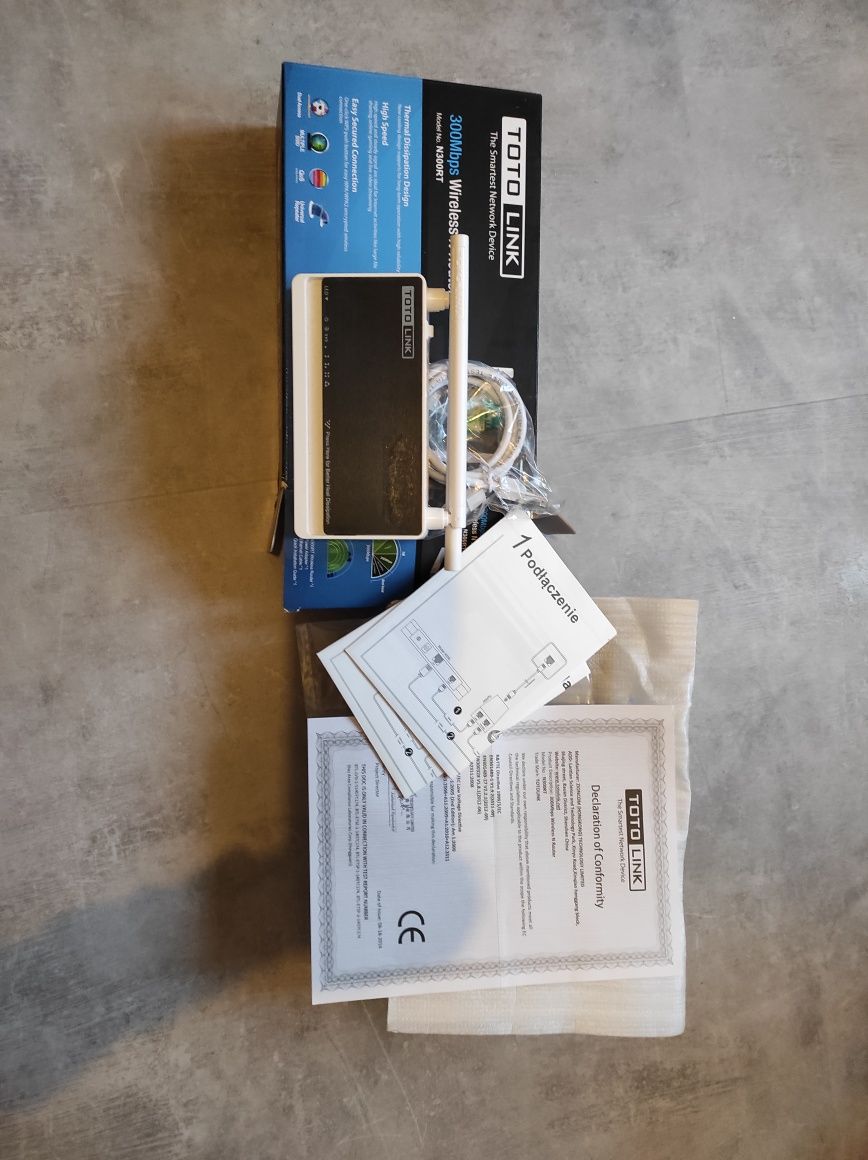 Router totolink N300RT WiFi 300mb/s 4x Lan