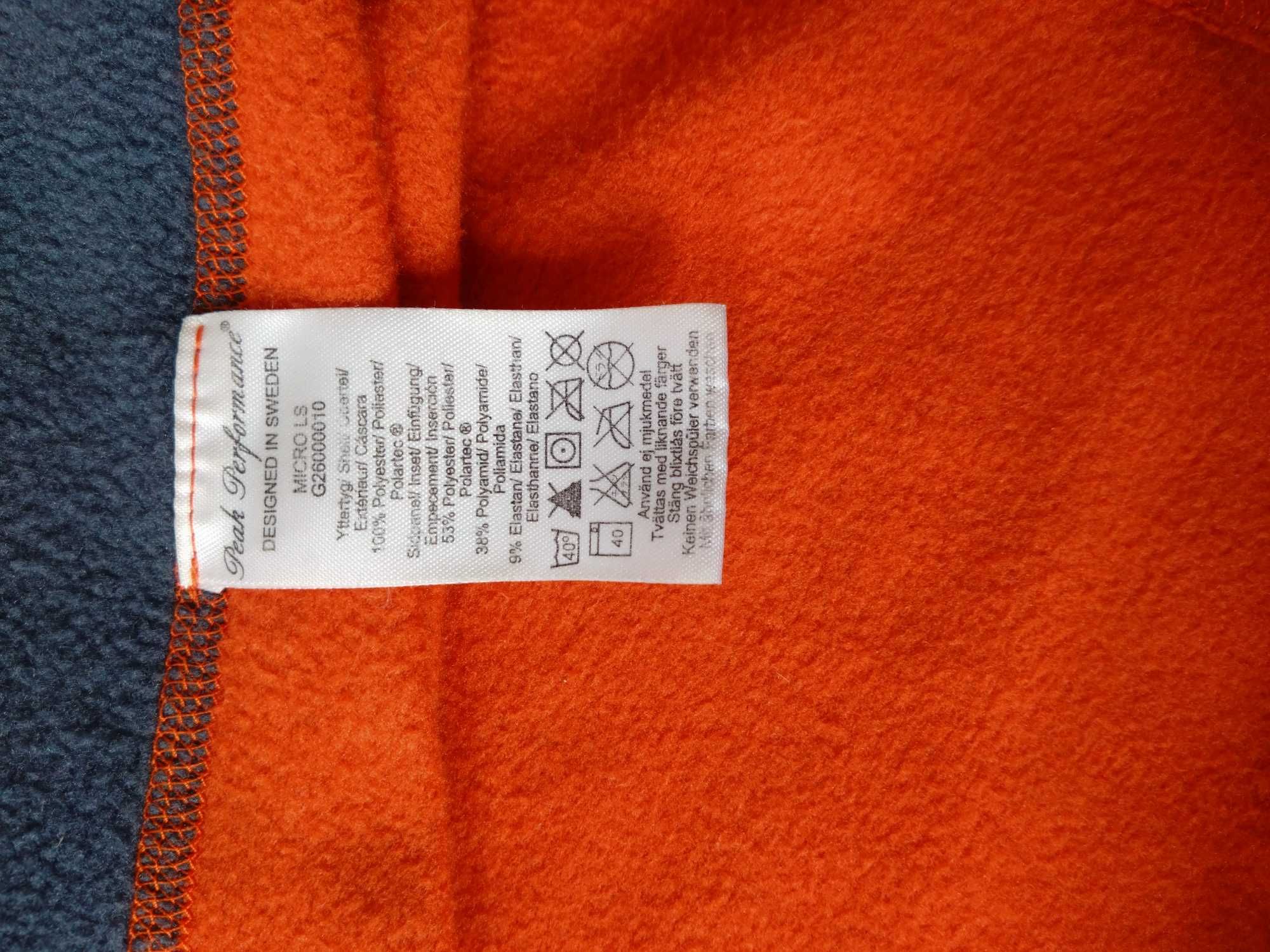 Флісова кофта Peak performance polartec