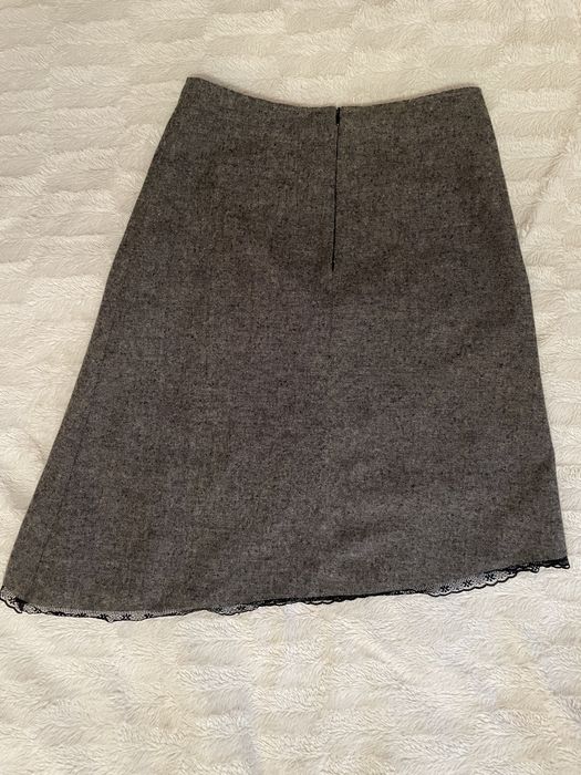 Шерстяная юбка