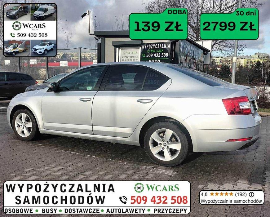 Wynajem samochodu osobowych wypożyczalnia samochodów  dostawczych van