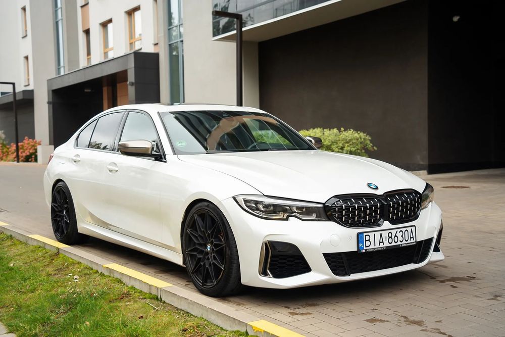 BMW Seria 3 BMW M340i 384KM 2019r. Biała Perła ! Harman-Kardon !