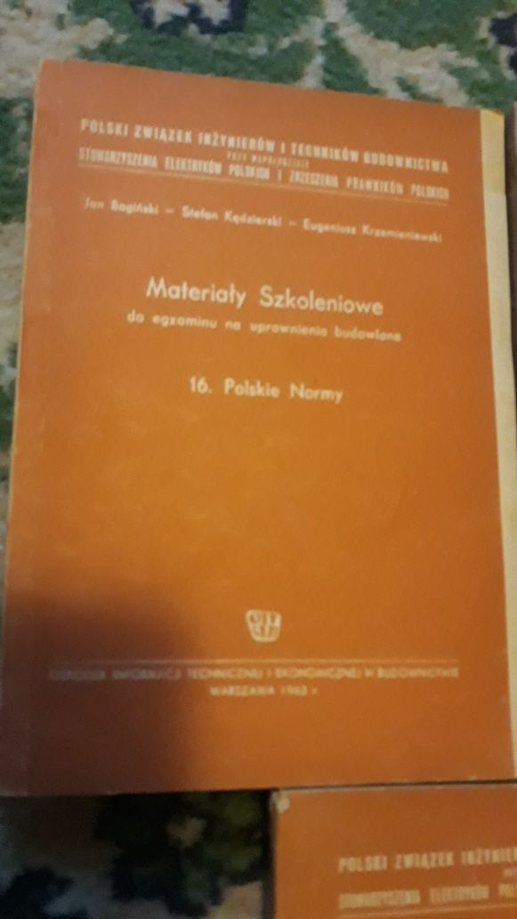 Materiały szkoleniowe 1963